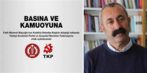 Fatih Mehmet Maçoğlu’nun Kadıköy’den adaylığı kesinleşti